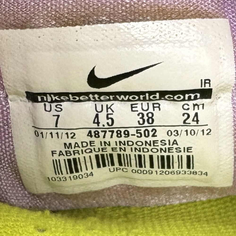 Nike Free Fit 2 Purple Pink Womens US Size 7 EUR 38 487789-502 Running Shoes - Picture 10 of 10